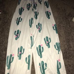 Super soft cactus pj pants